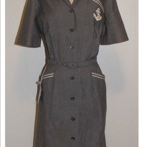 Nelly Done Vintage 40’s Sailor Dress NWT